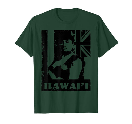 Hawai'i Queen Liliuokalani by Hawaii Nei All Day T-Shirt