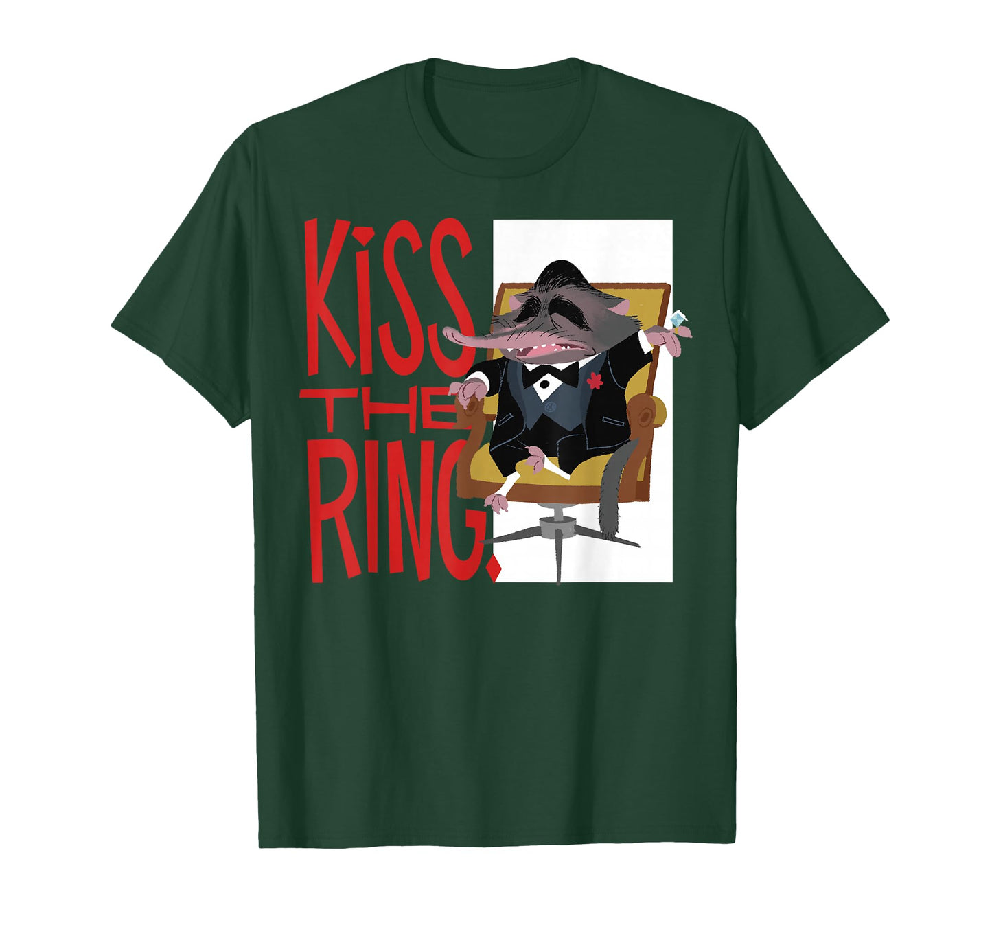 Disney Zootopia Kiss The Ring Graphic T-Shirt T-Shirt