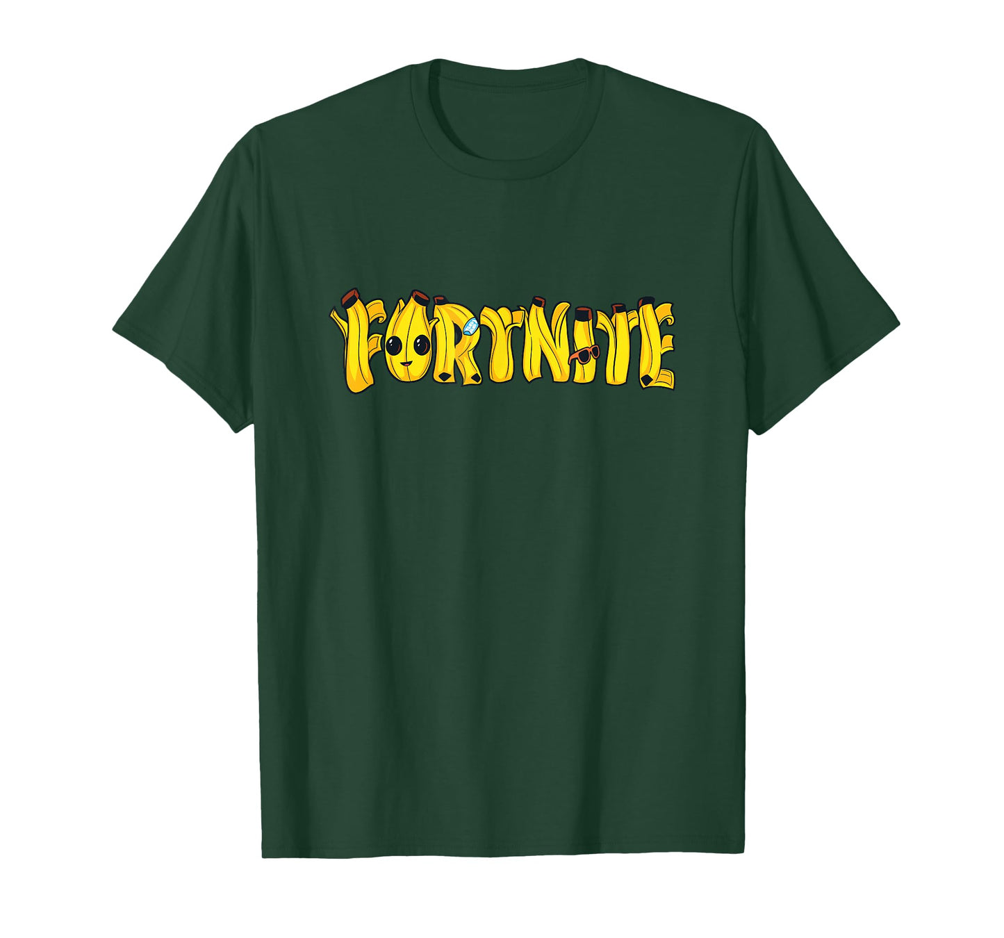 Fortnite Peely Stylized Logo T-Shirt