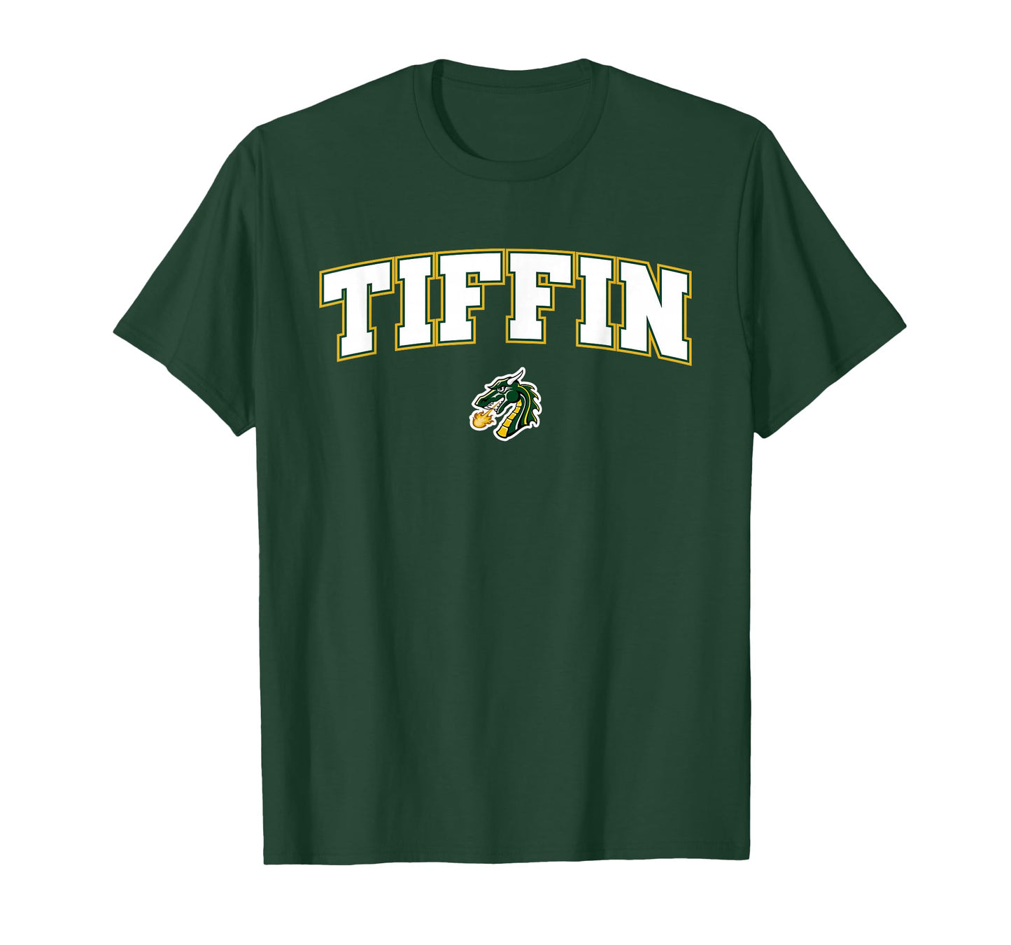 Tiffin University Dragons Arch Logo T-Shirt