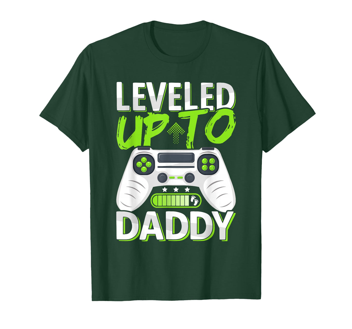 Leveled Up To Daddy | Future Dad Soon To Be Daddy Loading T-Shirt