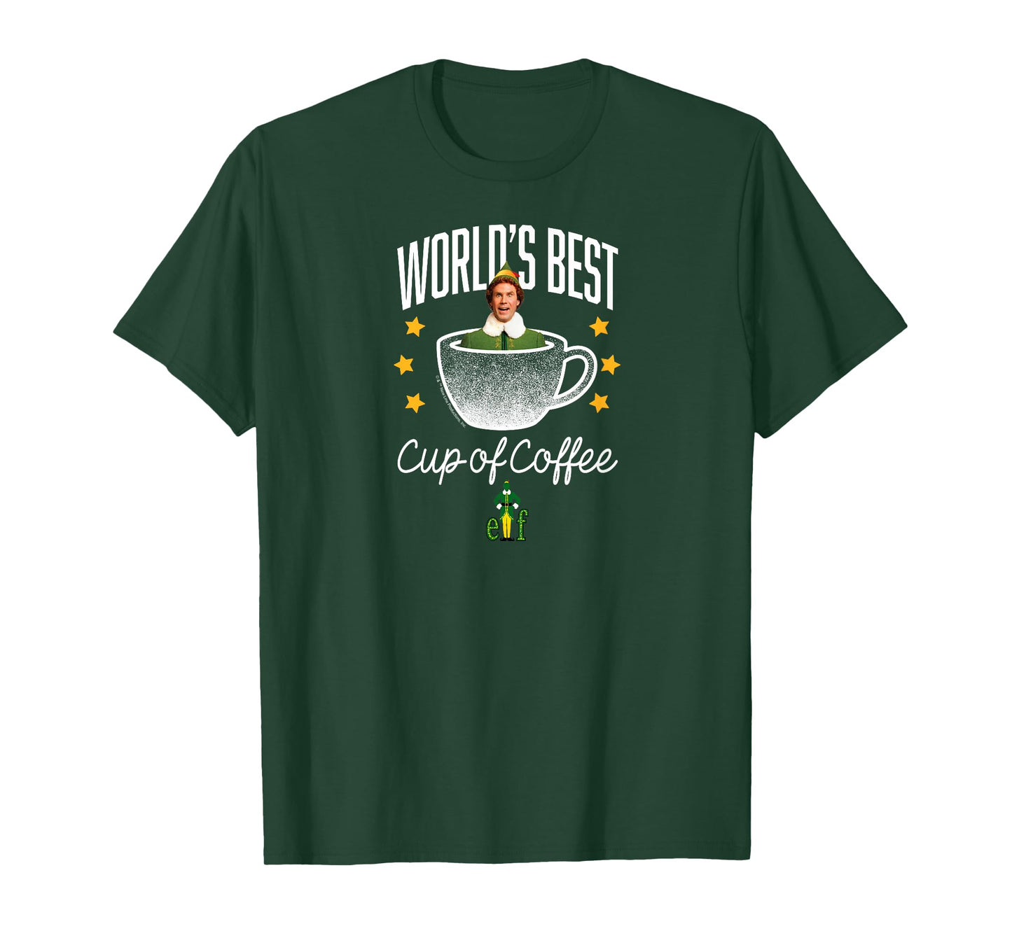 Elf - Buddy World's Best Cup of Coffee T-Shirt