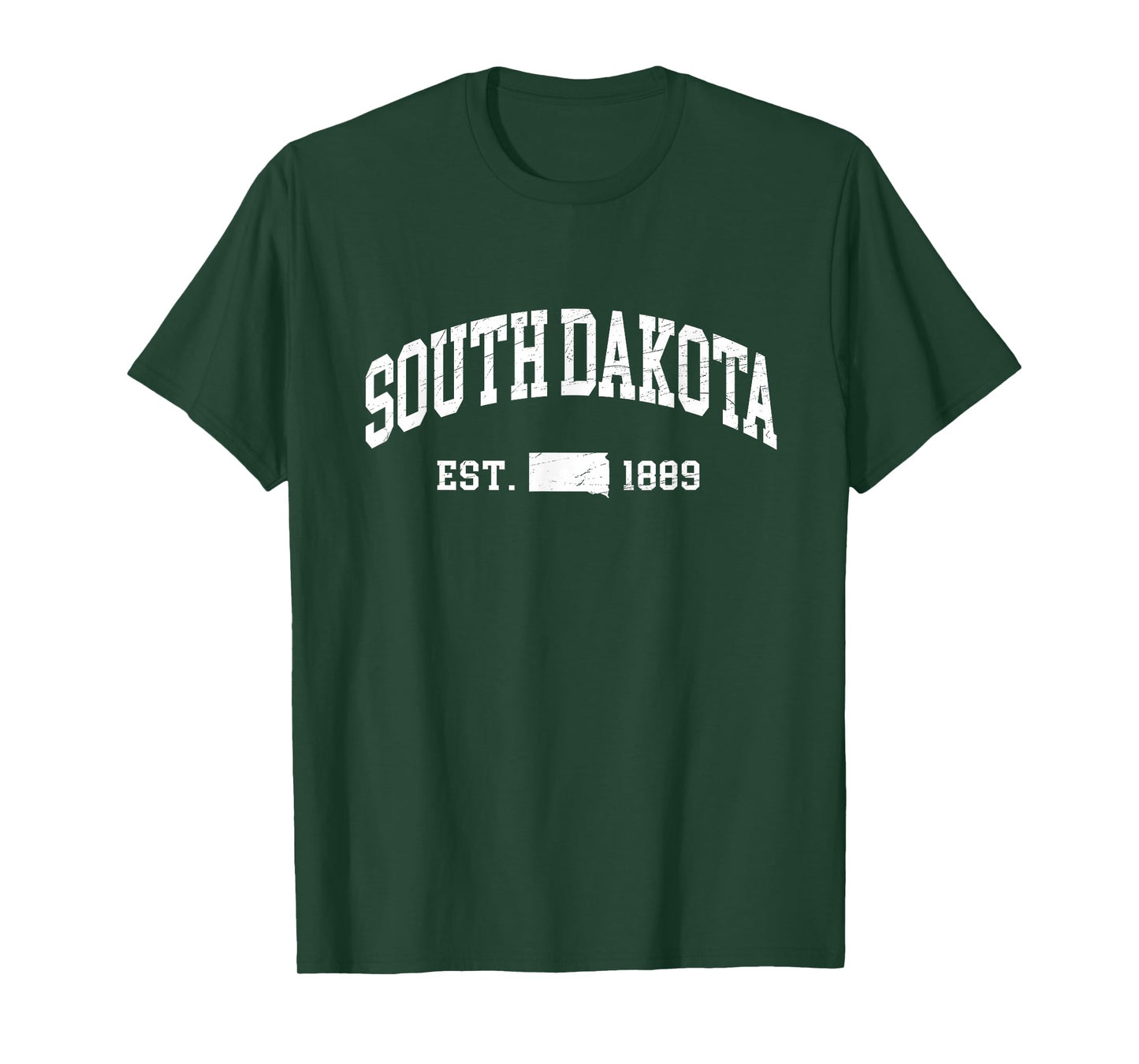 South Dakota Est. 1889 - Distressed/Worn Design - Classic T-Shirt