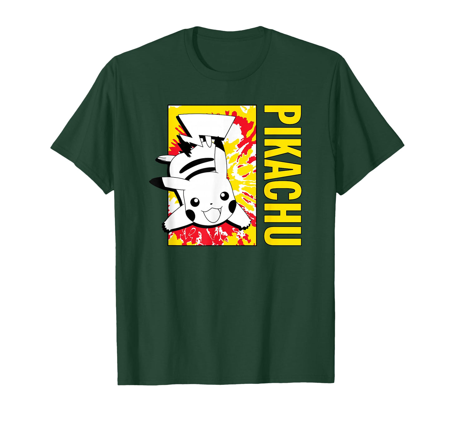 Pokémon - Tie Dye Pikachu T-Shirt