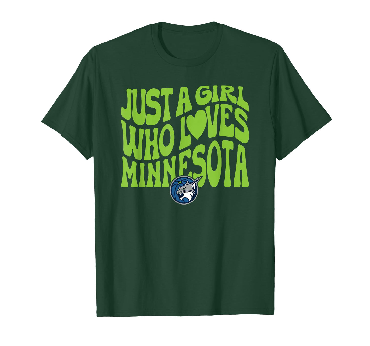 WNBA Just A Girl Who Loves Minnesota Lynx T-Shirt