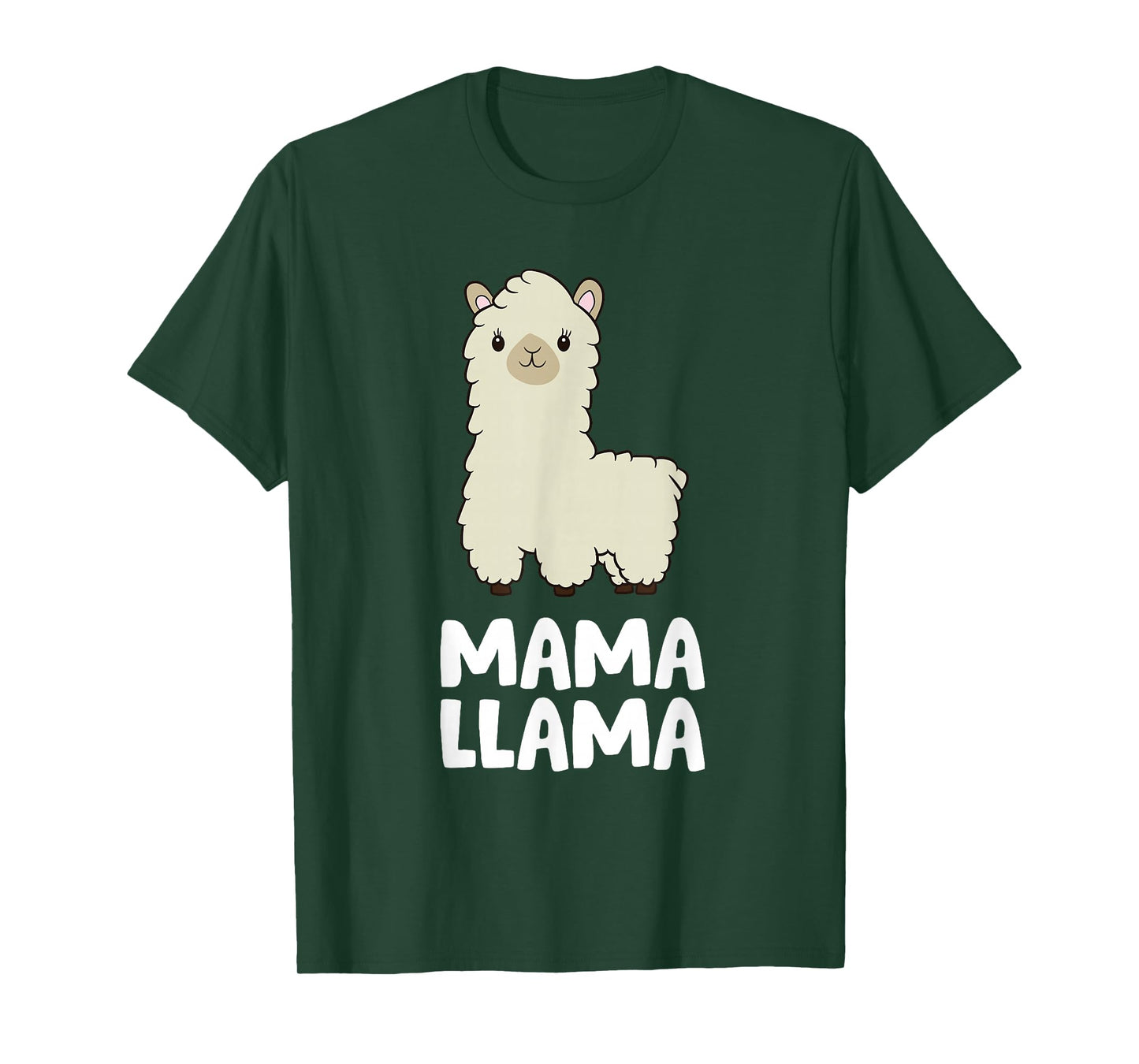 Women Llama Mom Mama Llama T-Shirt