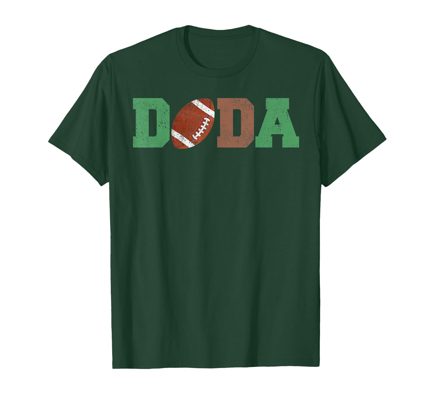 Dada of the 1 Year old Football 1st Year Down Birthday Party T-Shirt
