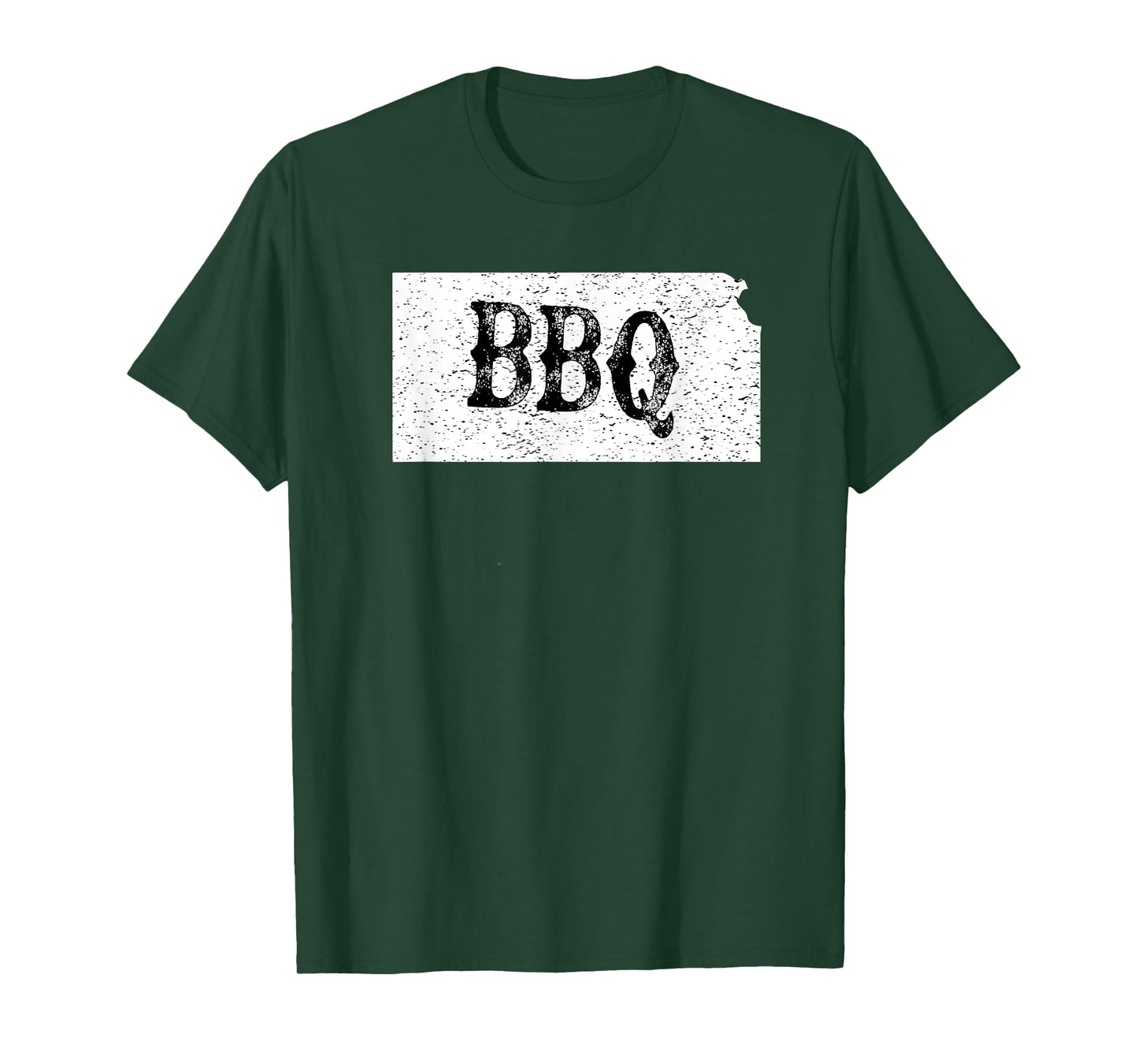 Vintage State of Kansas BBQ T-shirt Barbecue Brisket T-Shirt