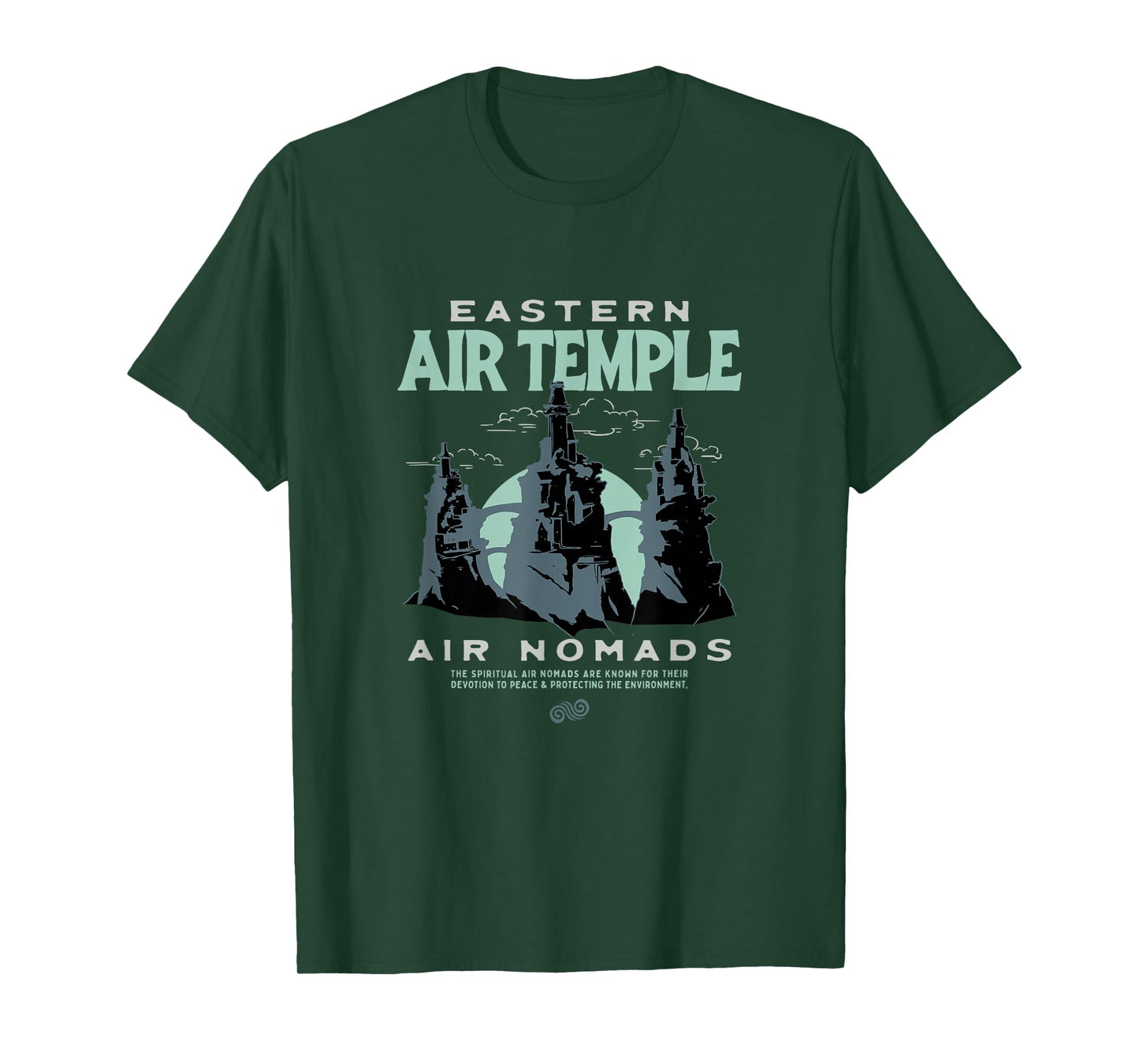 Avatar The Last Airbender Air Nomads Eastern Temple Scene T-Shirt
