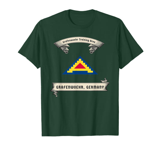 Vintage Military Design - Grafenwoehr Training Area, Germany T-Shirt