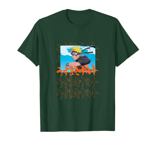 Naruto Shippuden Naruto with Kanji T-Shirt
