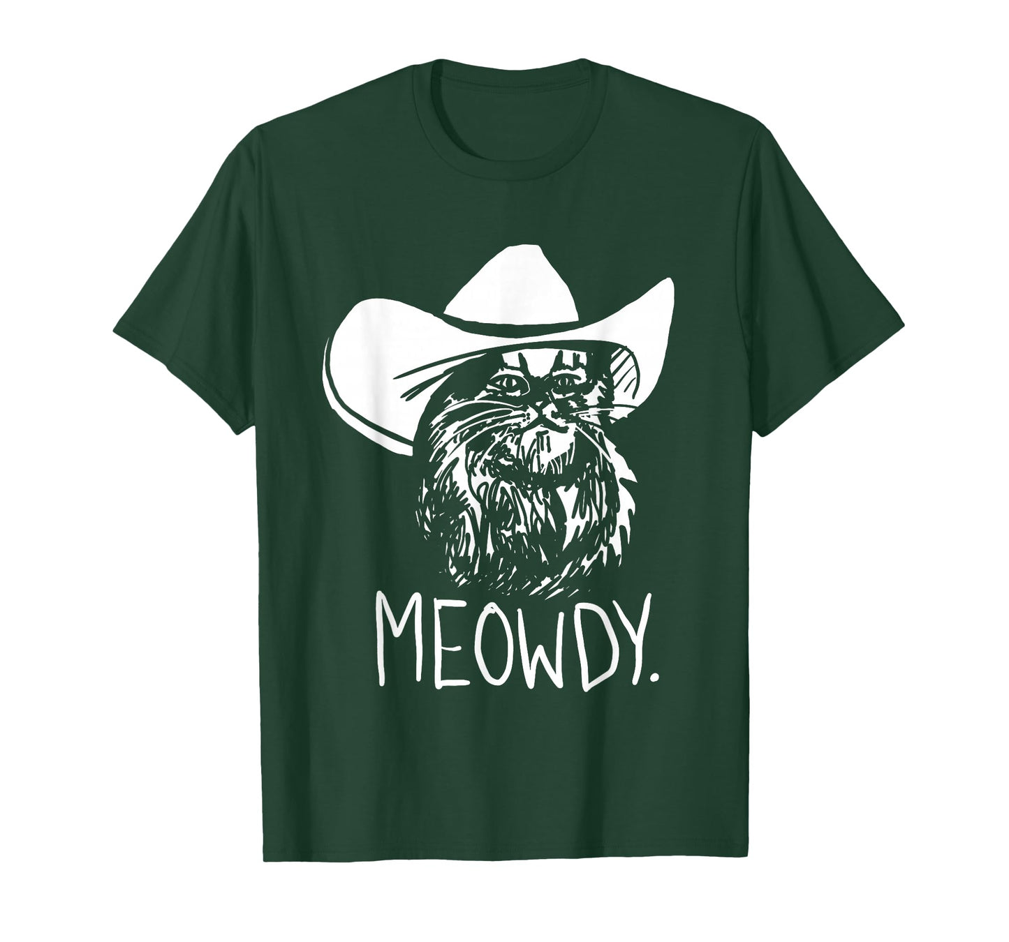 Meowdy Texas Cat Meme T-Shirt