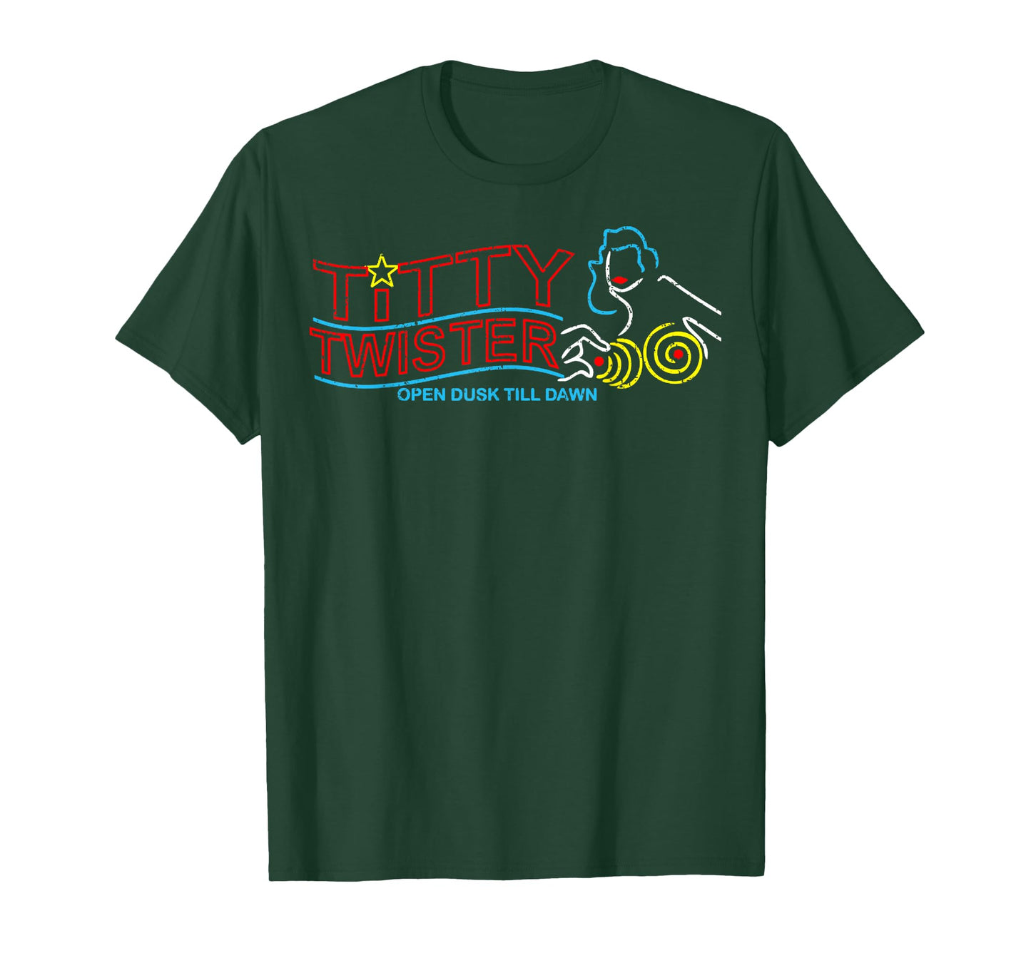 Vintage Titty Twister Open Dusk Till Dawn T-Shirt