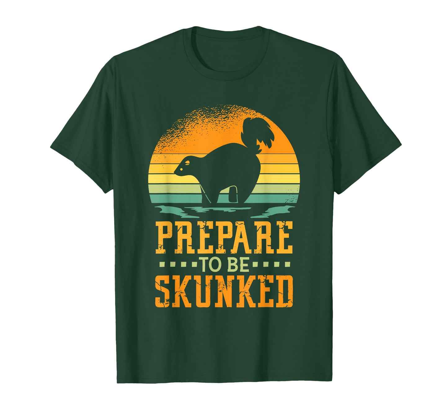 Prepare To Be Skunked Funny Cribbage Player T-Shirt