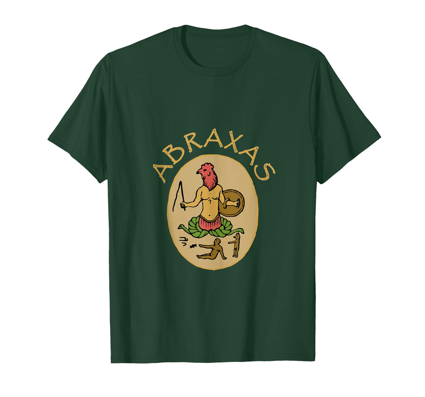 Abraxas Gnostic God Talisman Gnostic Color Graphic Tank Top