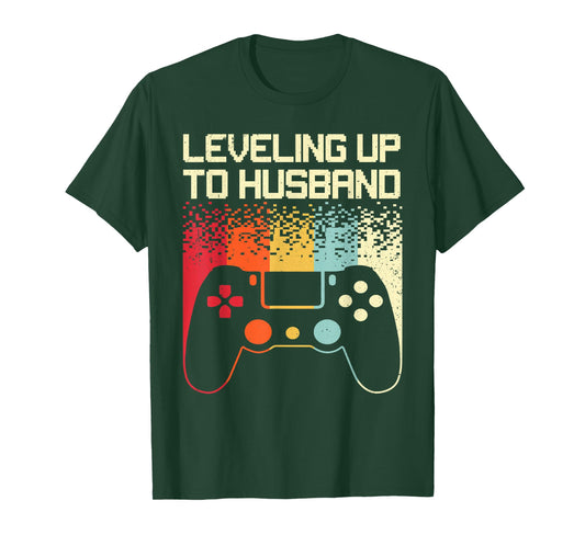 Cool Future Husband For Men Boys Groom To Be Bachelor Gamer T-Shirt