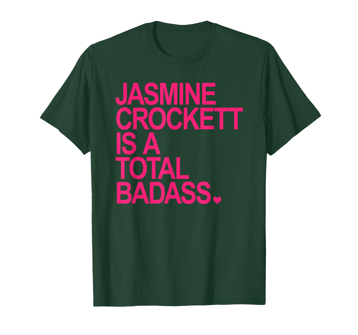 Jasmine Crockett is a total badass - hot pink T-Shirt