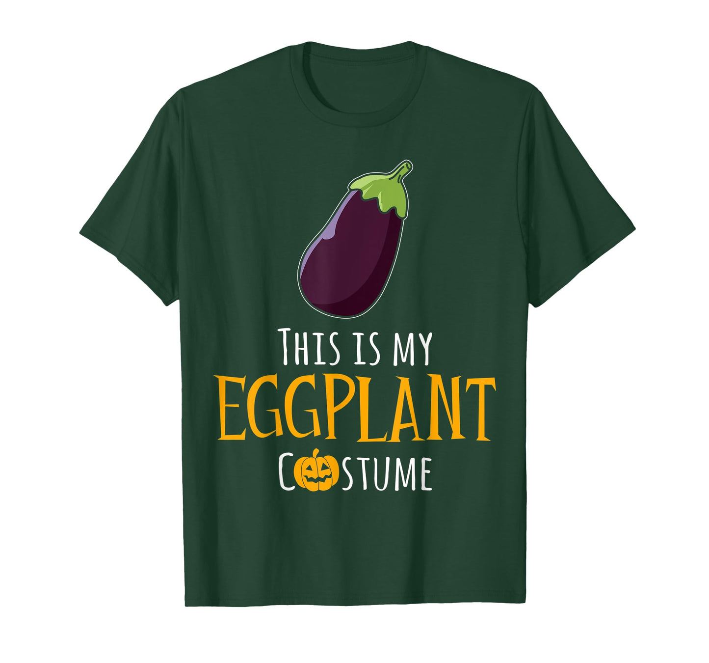This is My Eggplant Costume Easy Family Halloween T-Shirt