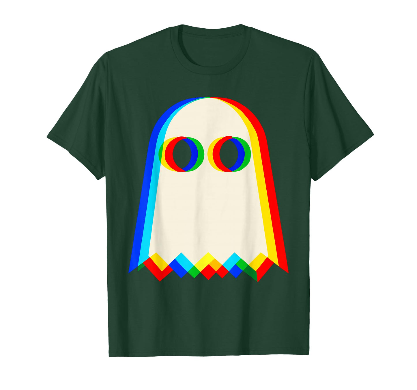 Ghost Trippy Vaporwave Shirt, Festival Rave Style T-Shirt