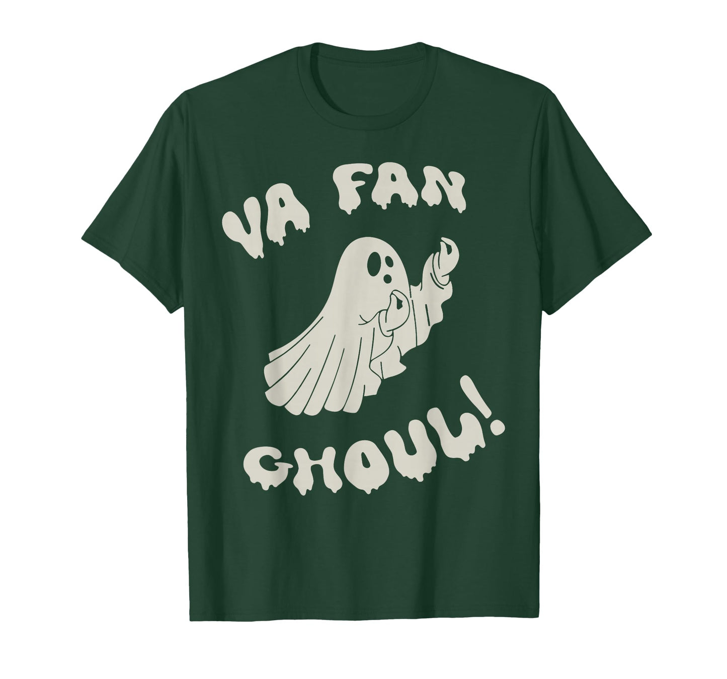 Va Fan Ghoul Italian Ghost Spooky Halloween Men Women T-Shirt