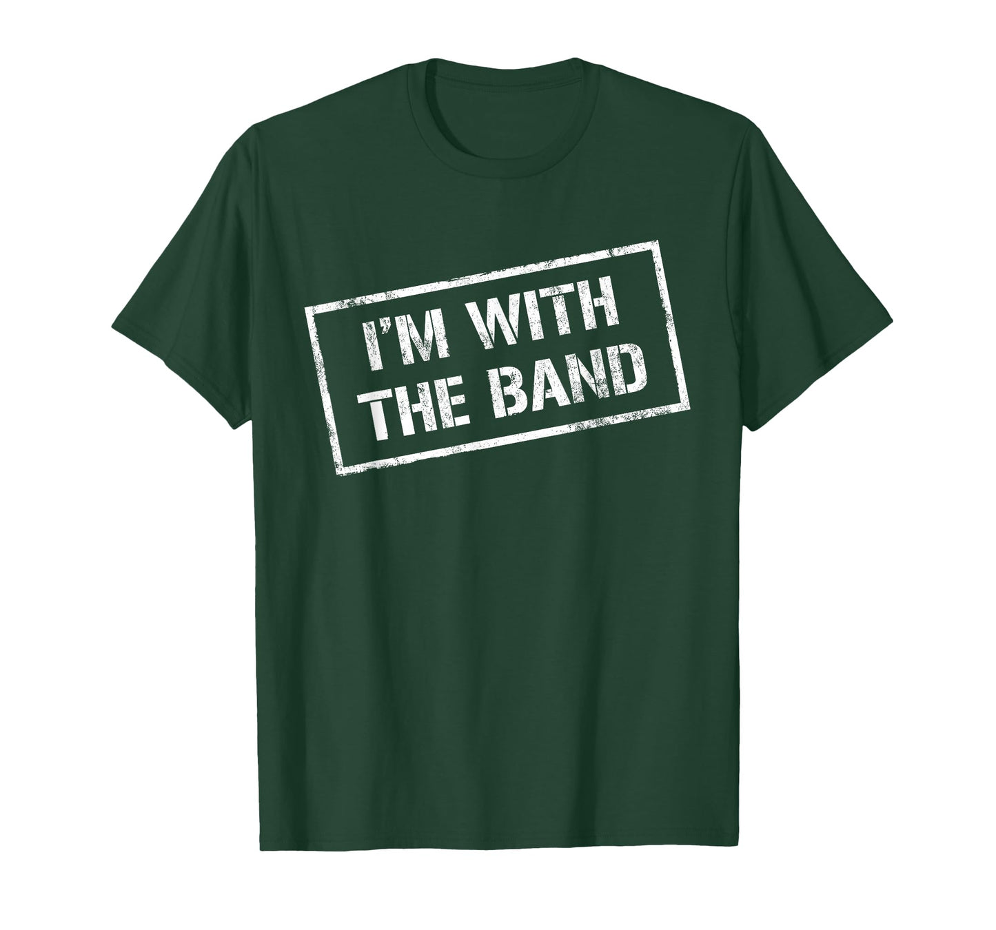 I'M WITH THE BAND TShirt - Rock Concert Shirt - Music Band T-Shirt