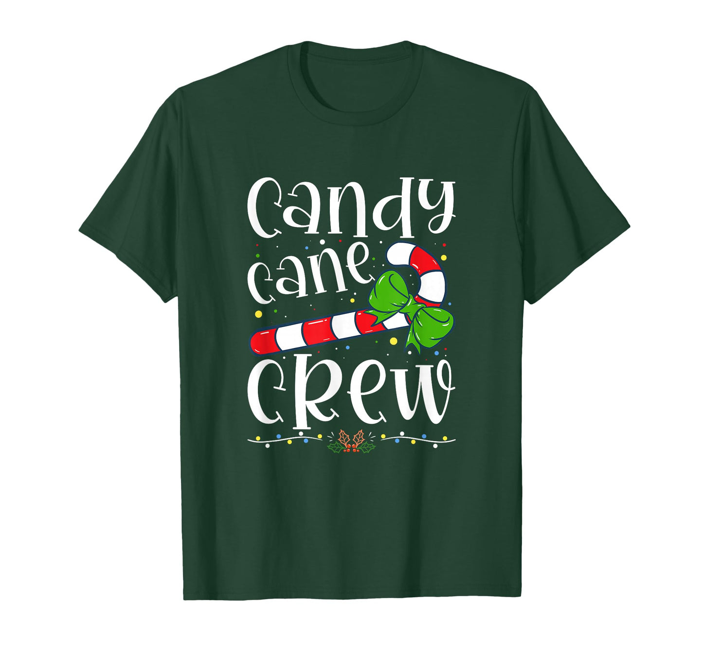 Candy Cane Crew Funny Christmas Candy Lover X-mas T-Shirt