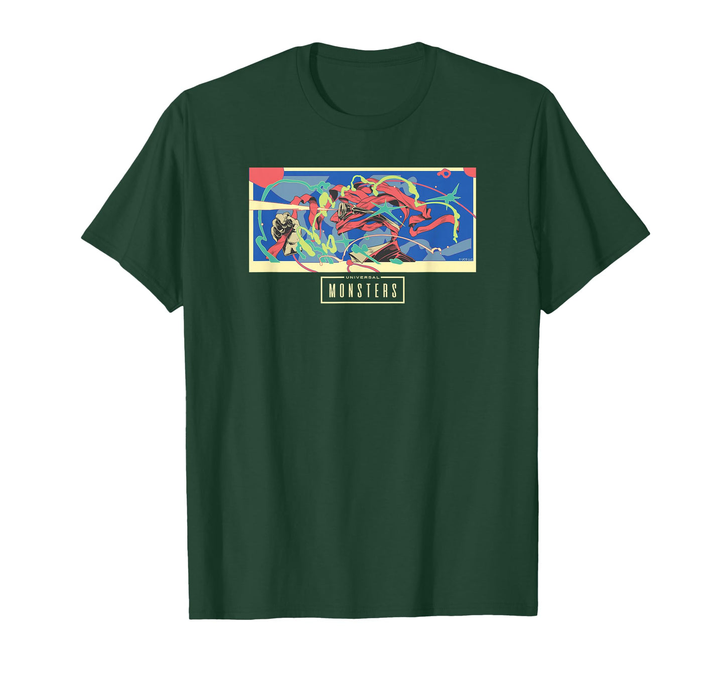 Universal Monsters The Invisible Man Fragmented T-Shirt