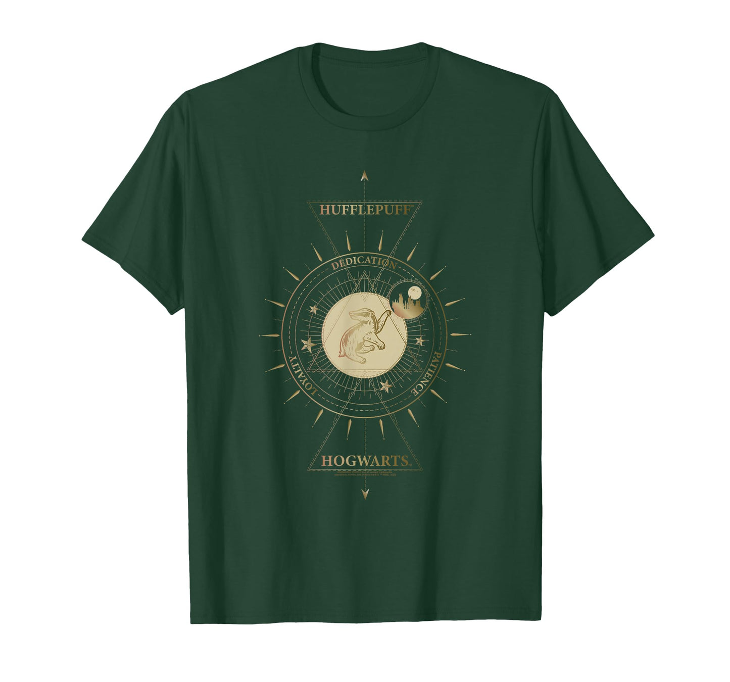 Harry Potter Mystical Hufflepuff Sign T-Shirt