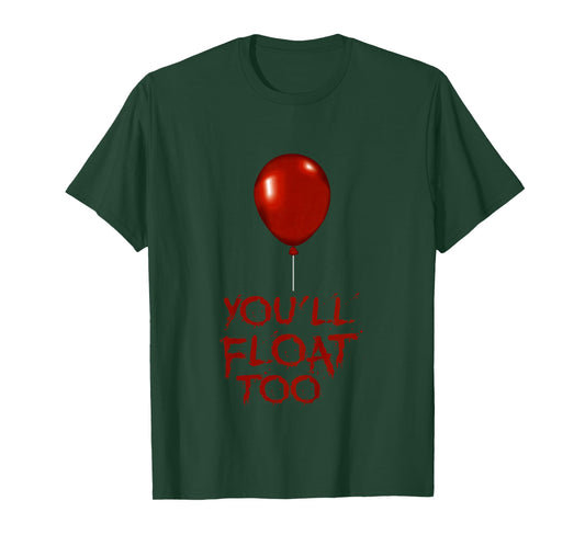 Kids You'll Float Too Costume Halloween Shirts Boys Girls T-Shirt