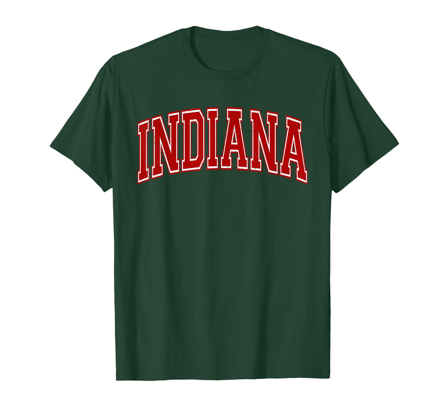 INDIANA VARSITY SPORTS STYLE ATHLETIC JERSEY TEE T-Shirt