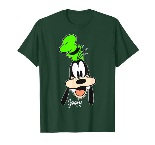 Disney Mickey and Friends Goofy Big Face Vintage Portrait T-Shirt