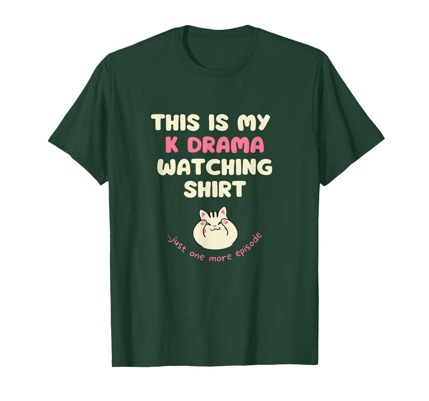 This is my kdrama watching shirt kawaii korean drama fan T-Shirt