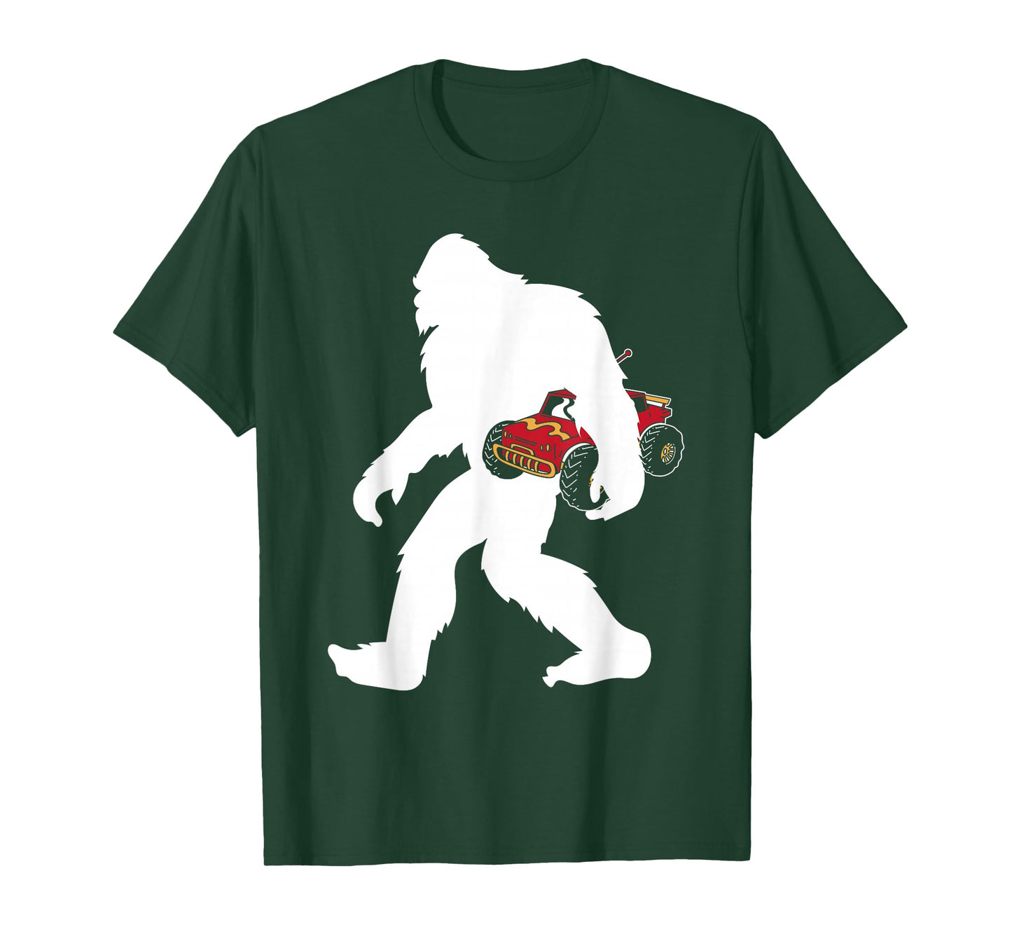 RC Car Enthusiast Remote Control Yetti Sasquatch Big Foot T-Shirt