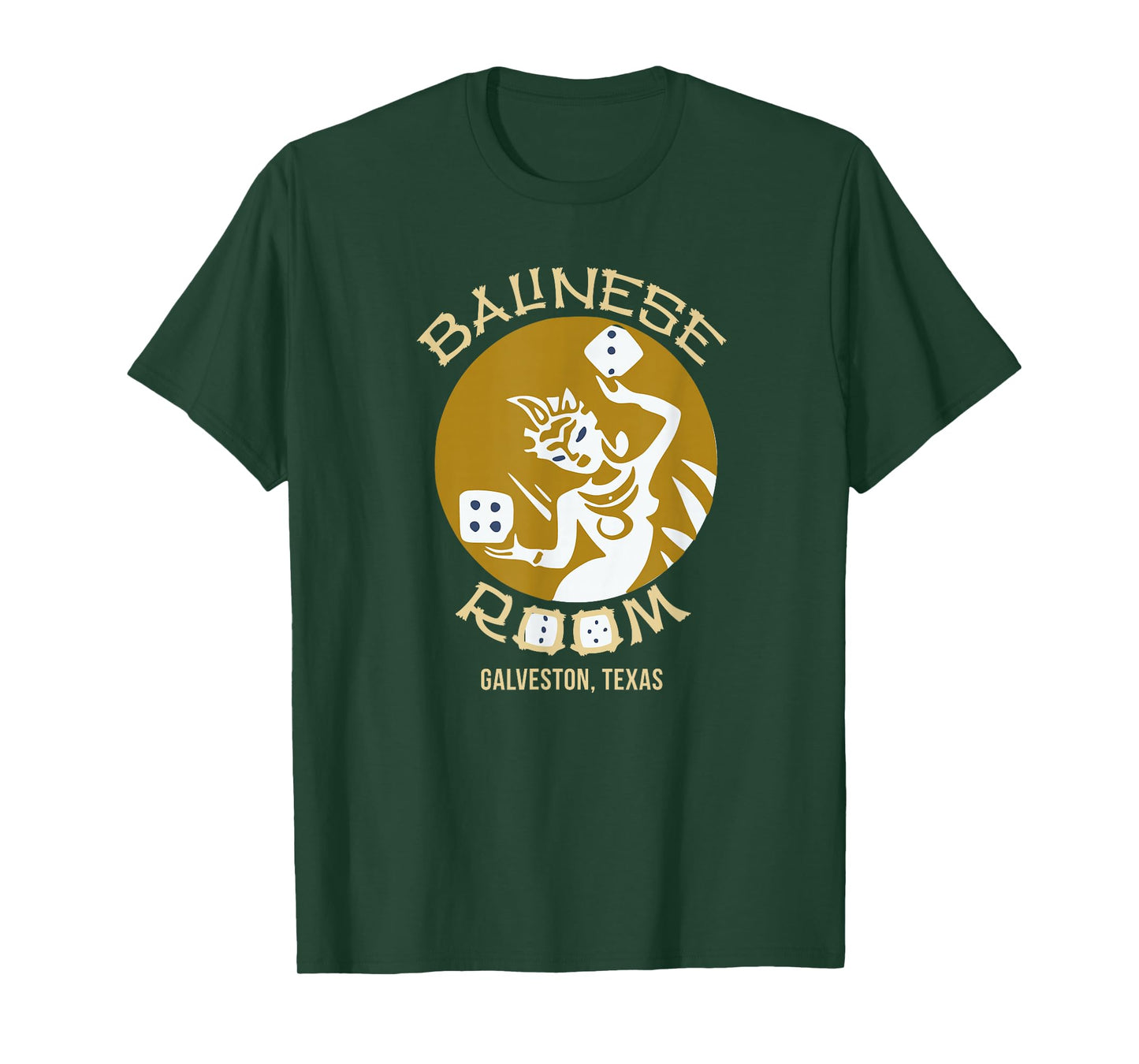 Balinese Room Tiki Bar Cocktail Lounge T-Shirt