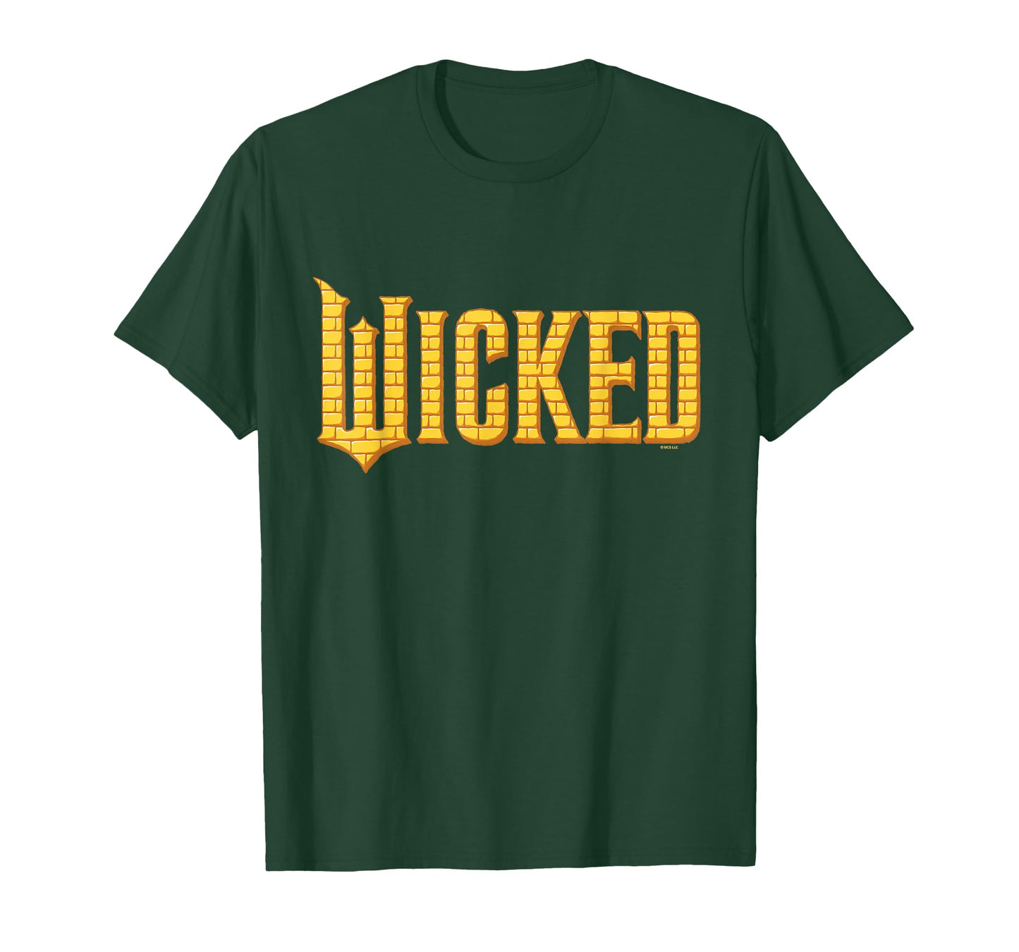 Wicked: For Good Logo Yellow Brick Road T-Shirt