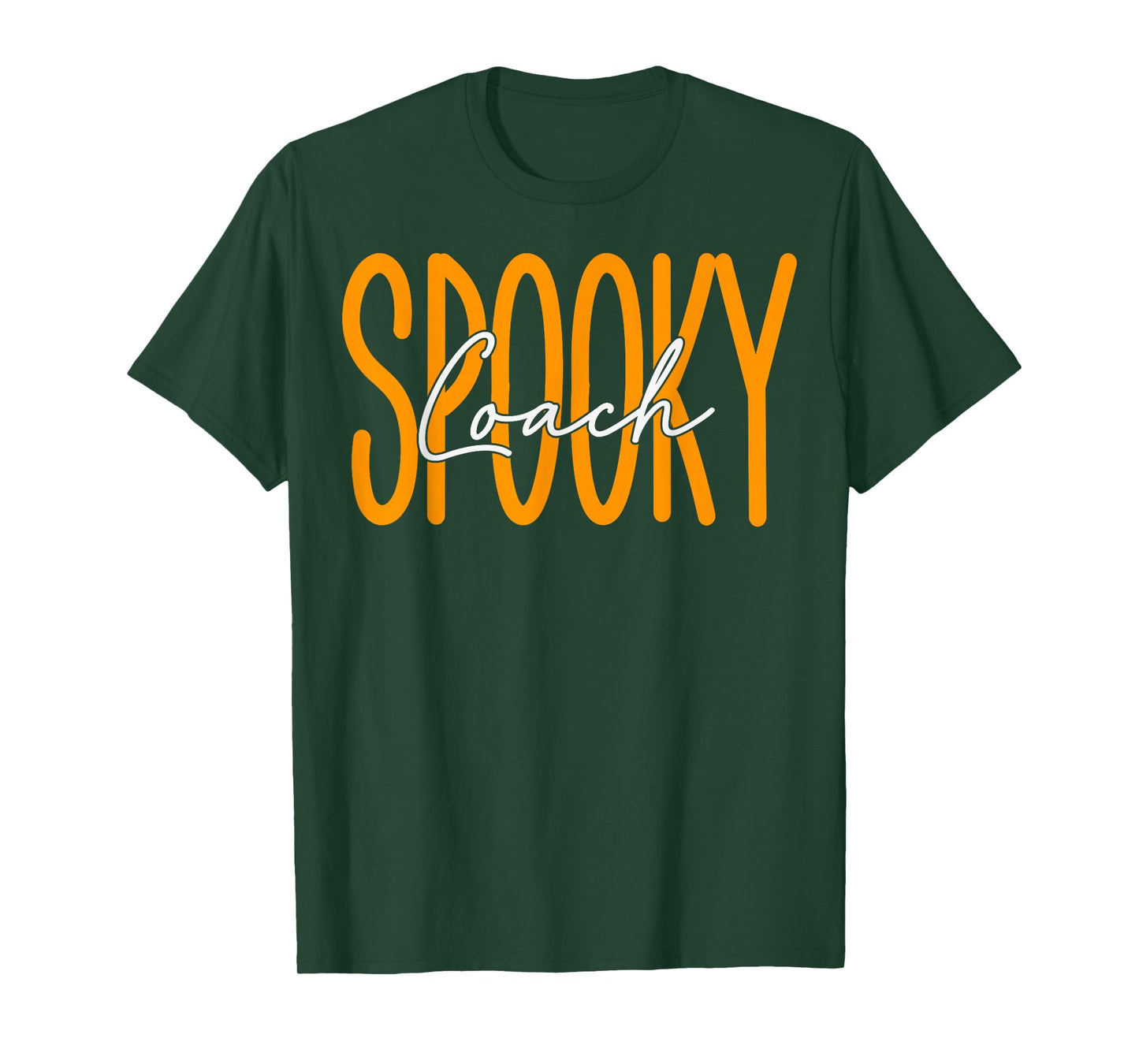 Coach Spooky Halloween Funny School Costume for Men Women T-Shirt