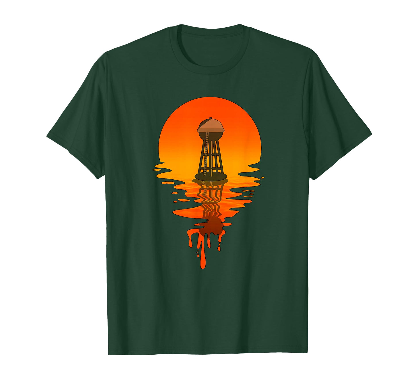 Vintage Retro Style Texas Water Tower T-Shirt