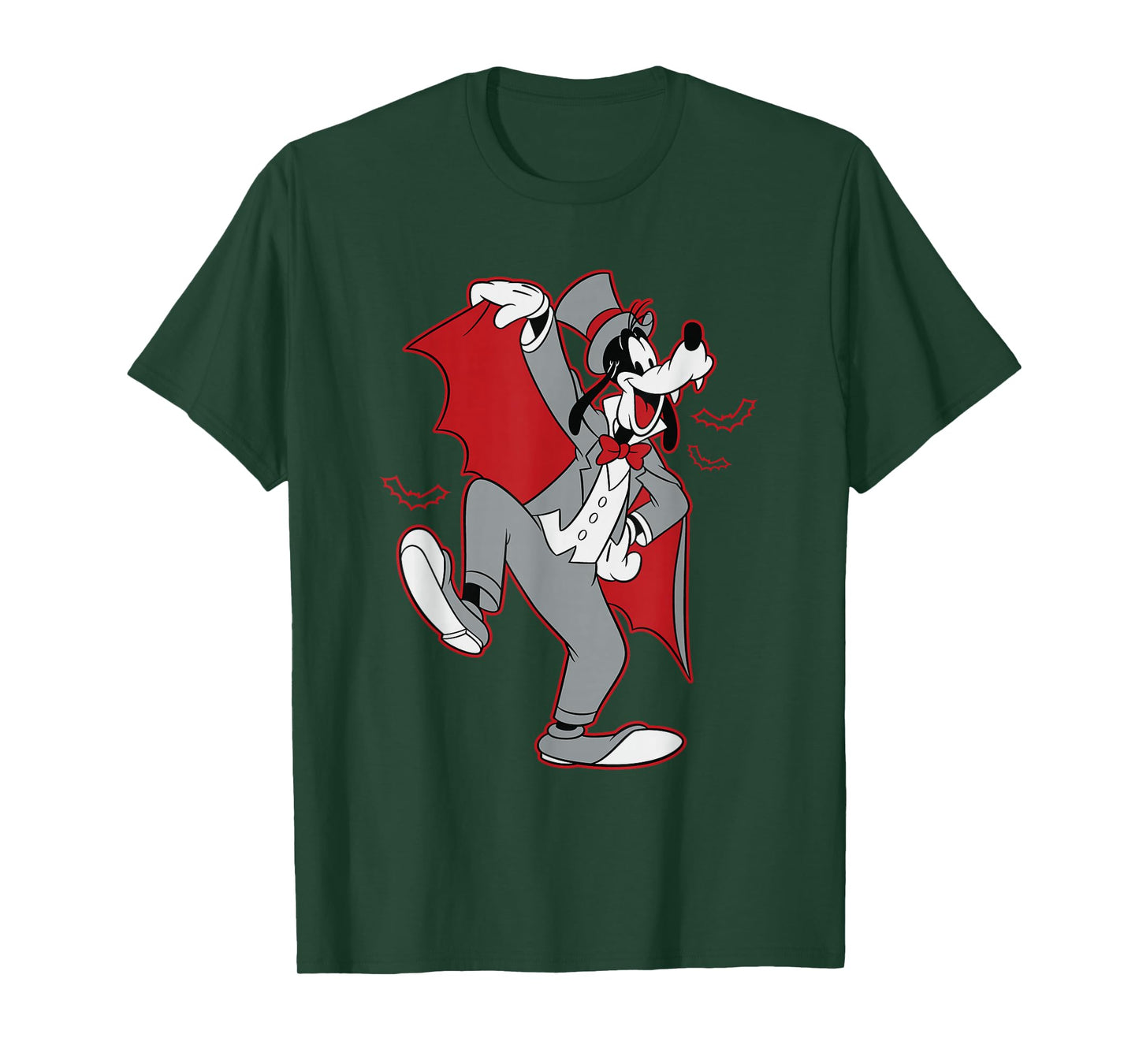 Disney Goofy in Dracula Halloween Costume T-Shirt