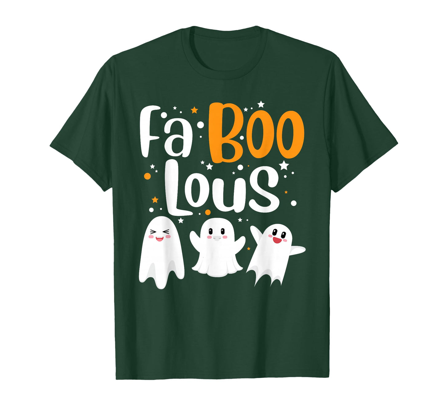 Faboolous Ghosts Funny Halloween Trick Or Treat Costume T-Shirt