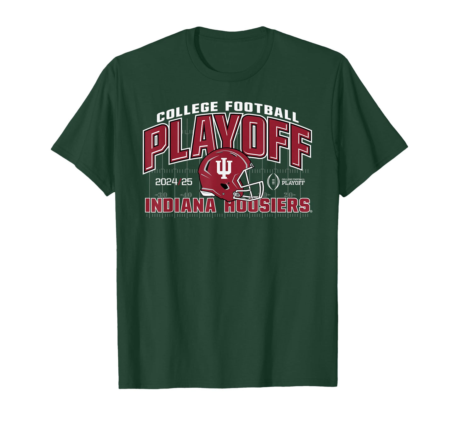 Elite Authentics Indiana Hoosiers Unisex-Adults Black Small Short Sleeve Crew Neck T-Shirt