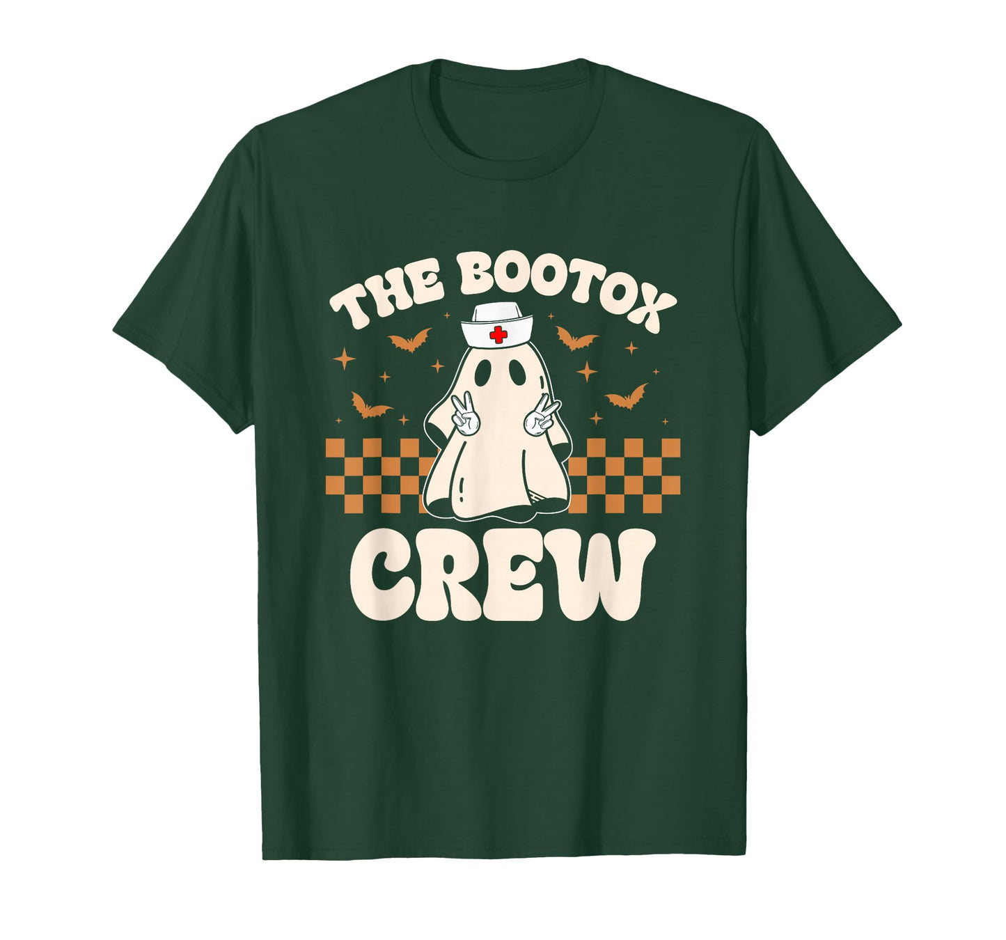 The Botox Crew Halloween Botox Nurse Funny Esthetician Women T-Shirt