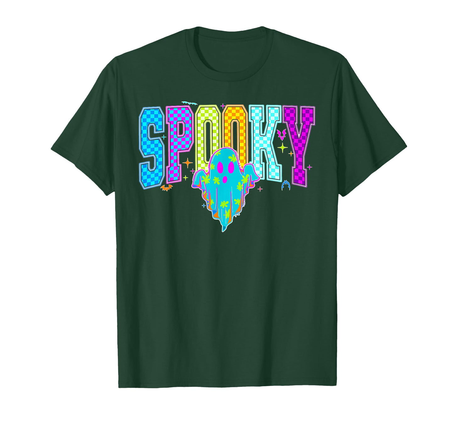 Spooky Season Happy Halloween Funny Ghost Trick Or Treat T-Shirt