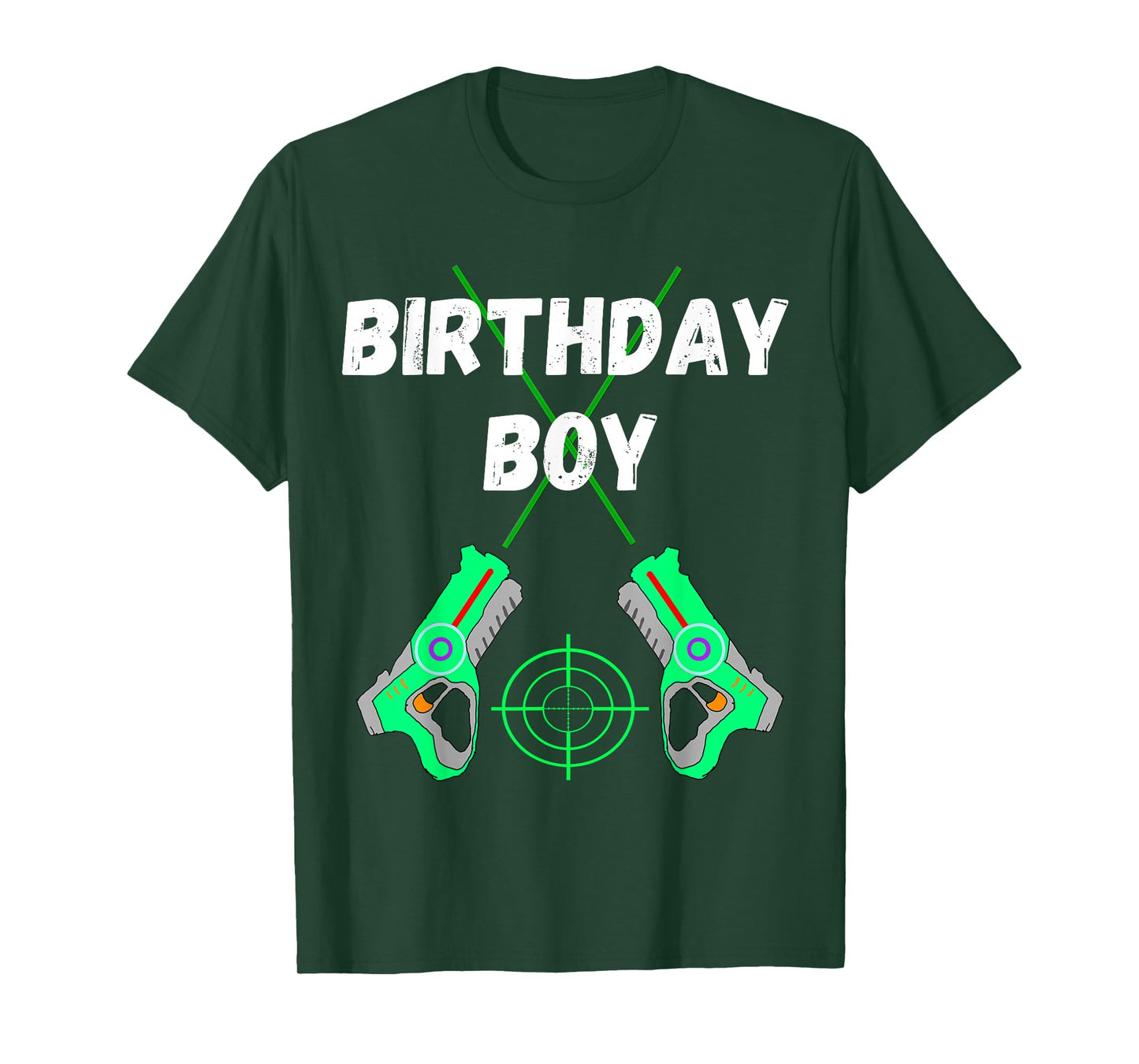 Laser Tag Birthday Boy Party Laser Tag Player Birthday T-Shirt