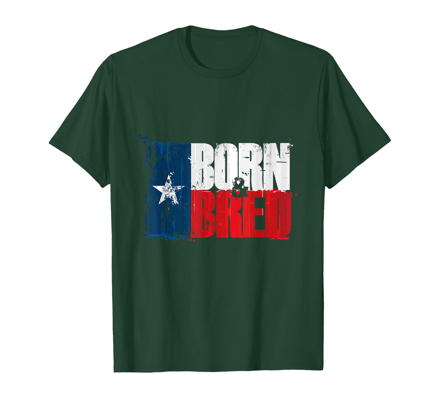 Texas Born and Bred T Shirts T-Shirt