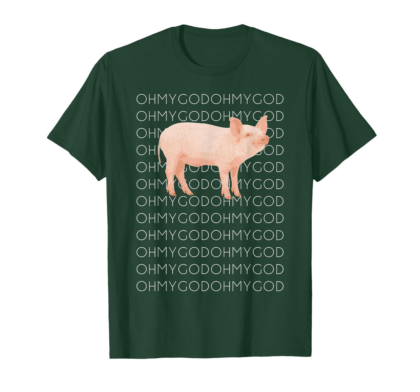 Shane Dawson Oh My God Pig T-Shirt T-Shirt