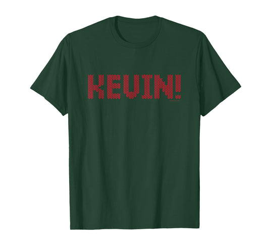 Home Alone 2 “Kevin!” Holiday Christmas Sweater Pattern T-Shirt