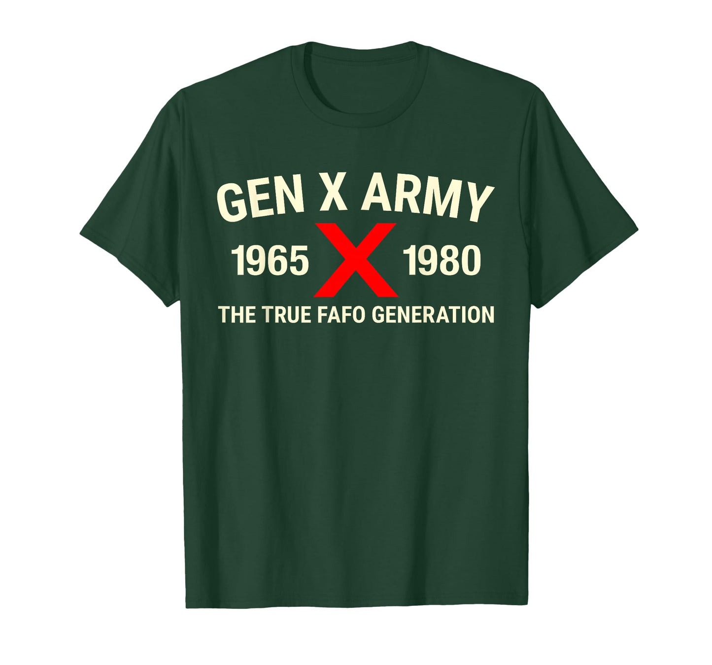 Gen X Generation 1965 1980 Gen X T-Shirt