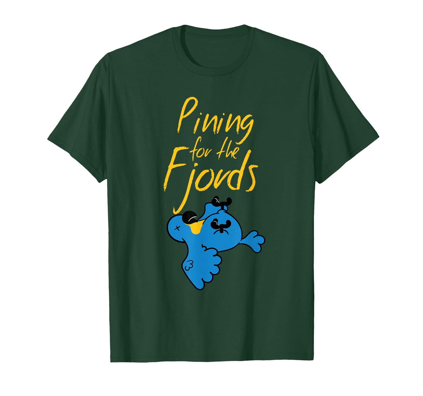 The Dead Parrot, he's not Dead, he's Pining for the Fjords T-Shirt