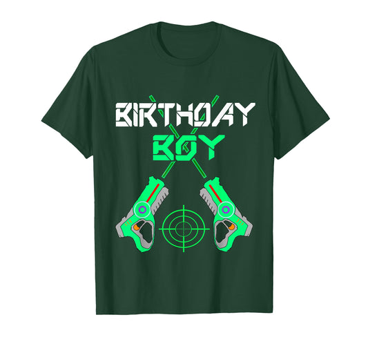 Lasertag Game Birthday Boy Laser Tag Team Laser Tag T-Shirt