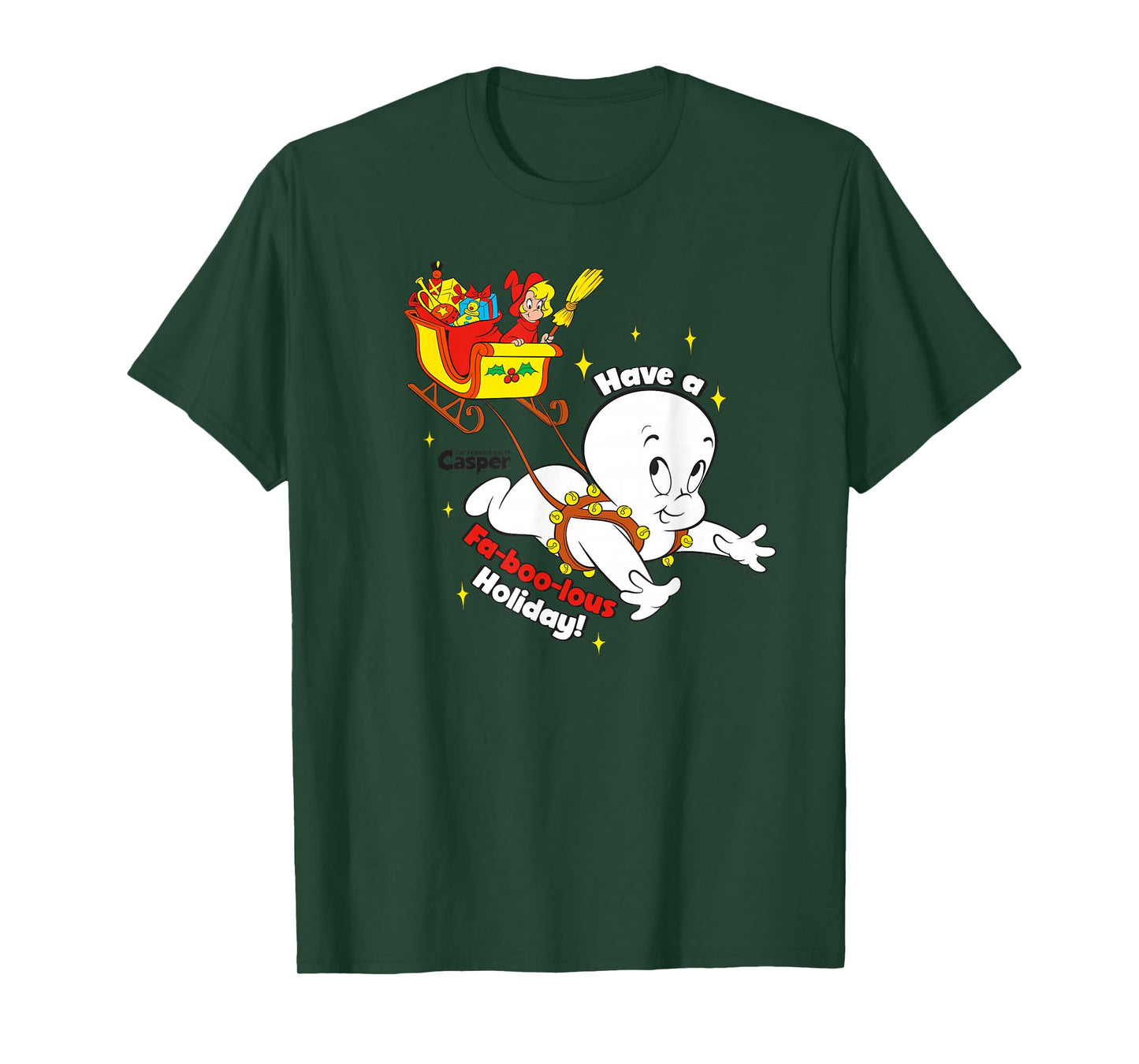 Casper the Friendly Ghost Have A Fab-boo-lous Holiday T-Shirt